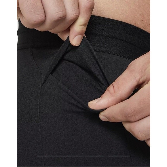 Nike Yoga Dri-FIT Infinalon Shorts CJ8018-010 Men’s Black XL Tall NWT - Picture 12 of 12